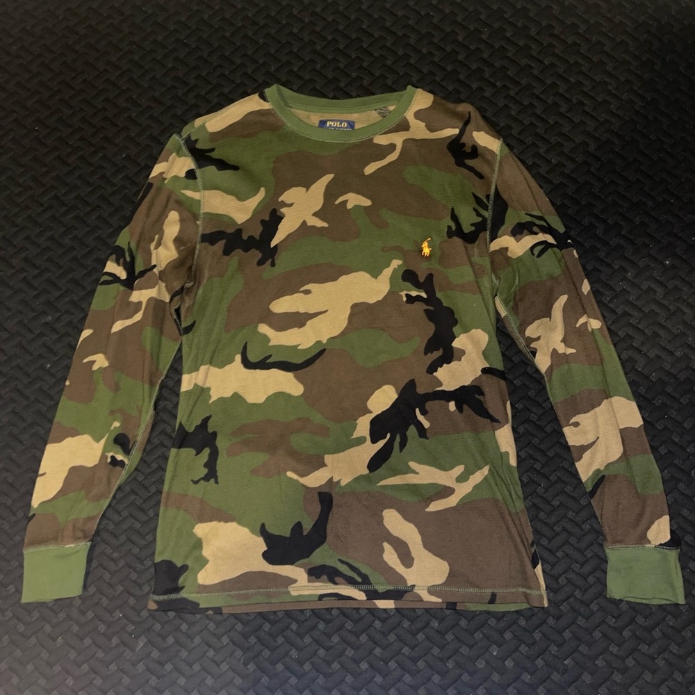Polo by Ralph Lauren Camouflage Long Sleeve Shirt